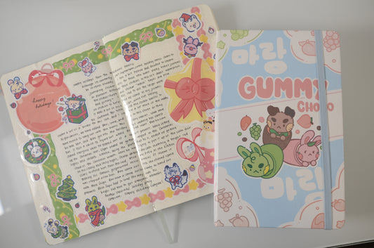 Milkibunns Gummy Choco A5 Notebook